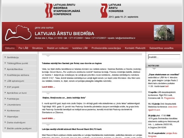 Latvijas ārstu seksologu biedrība, 