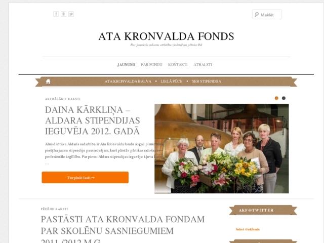 Ata Kronvalda fonds, 