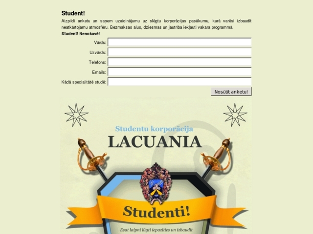 Lacuania filistru biedrība, 