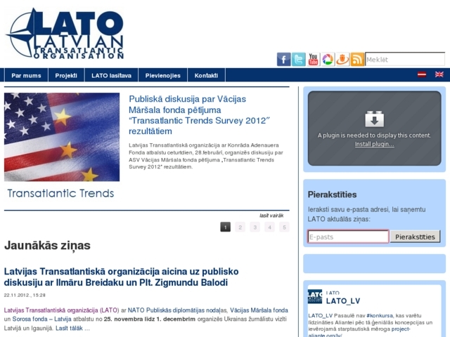 Latvijas transatlantiskā organizācija SO, 