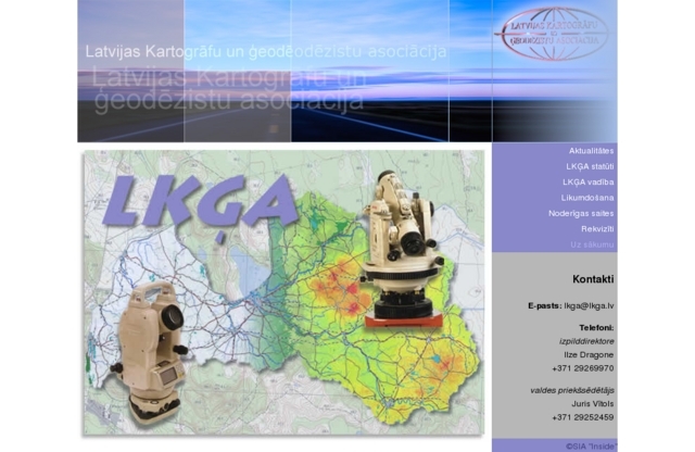 Latvijas kartogrāfu un ģeodēzistu asociācija, AS