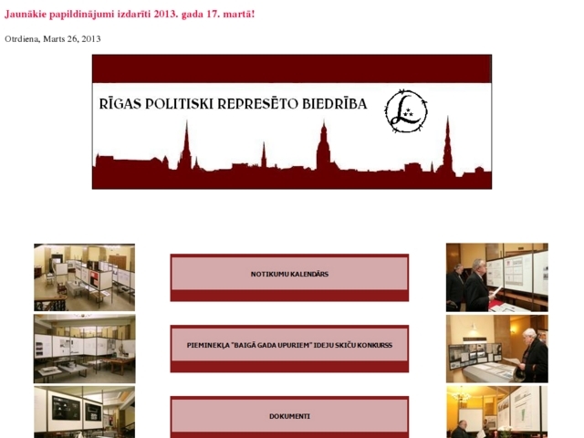 Rīgas politiski represēto biedrība, 