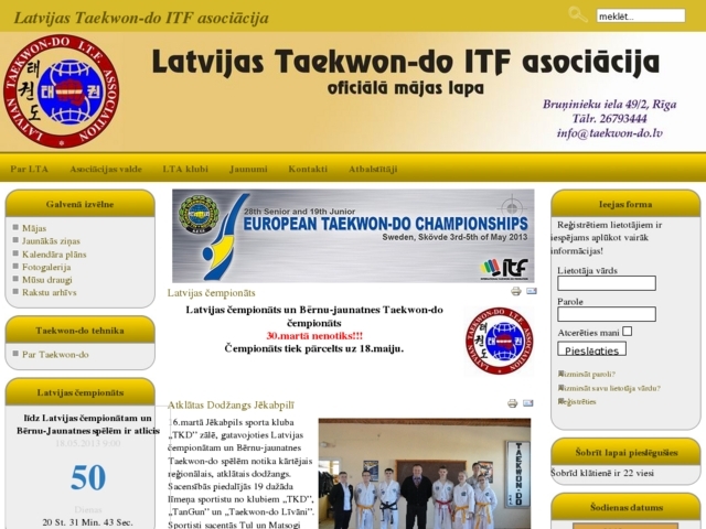 Latvijas Taekwon-do (ITF) asociācija, AS